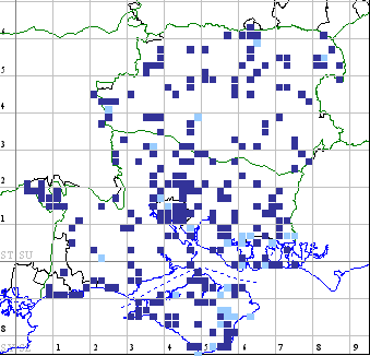 Hummingbird Hawk-moth distribution